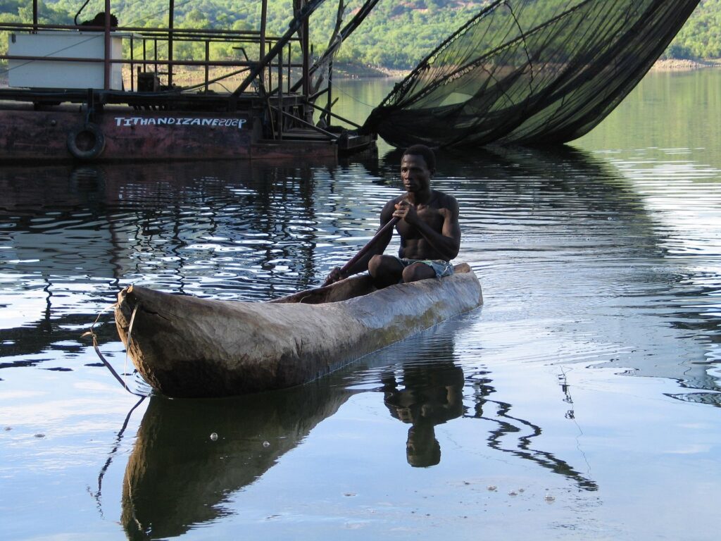 Log Boat, Mozambique